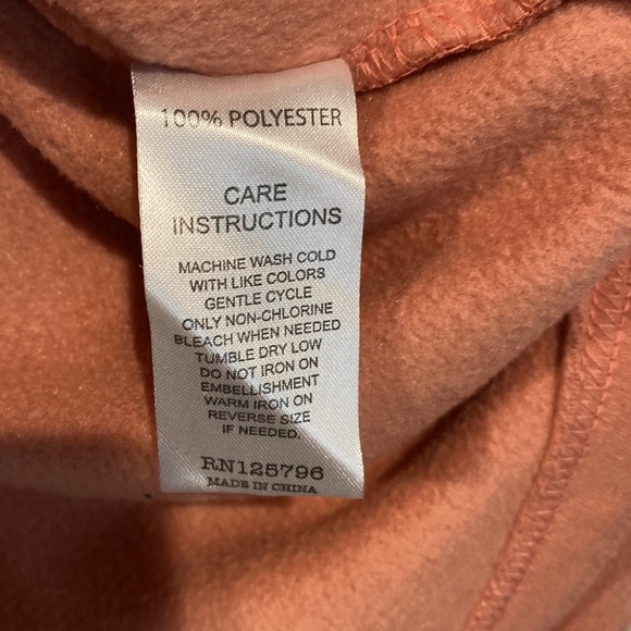 Rolling Paper Salmon and Light Brown Oversized Hoodie Sweatshirt - Size Large? - Picture 4 of 7
